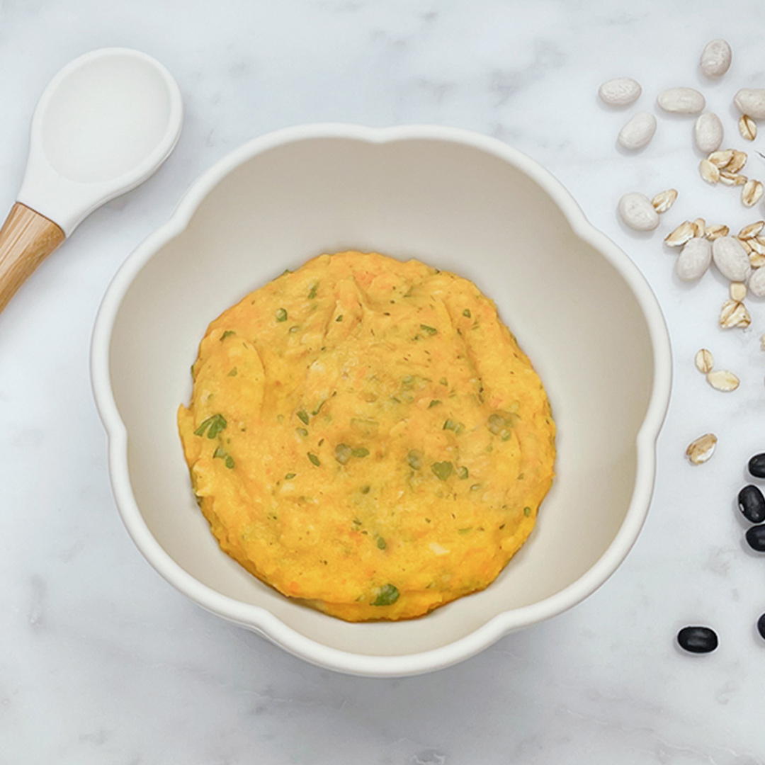 Step recipe with carrot