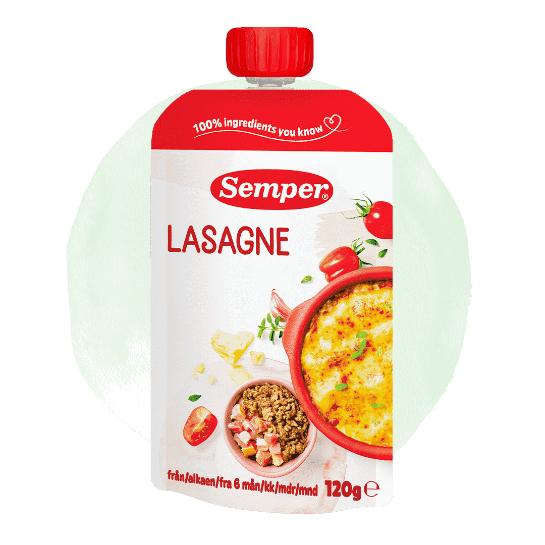 Semper meal pouch lasagne