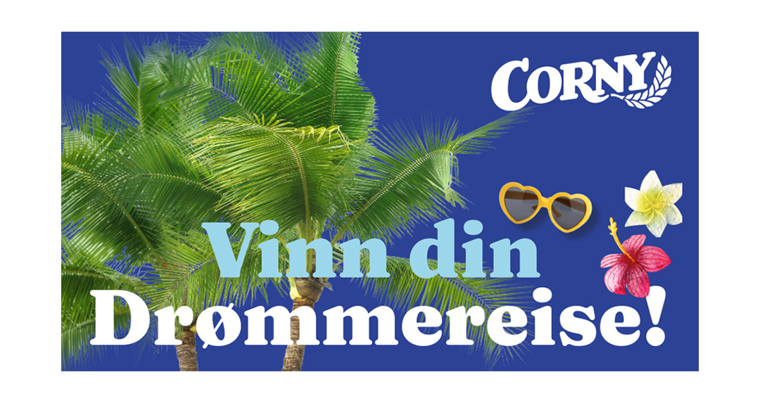 Vinn din drømmereise - Corny